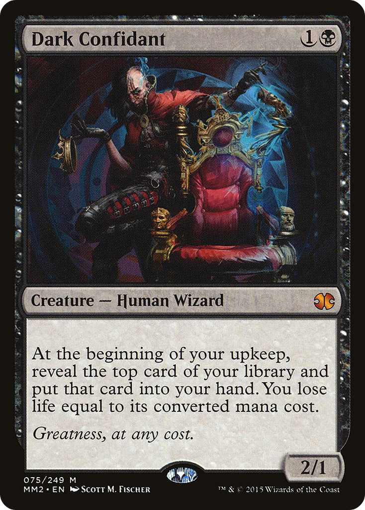 Magic: The Gathering - Dark Confidant - Modern Masters 2015