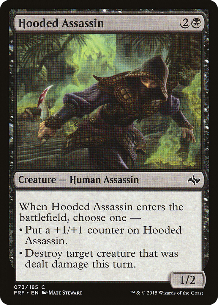 Magic: The Gathering - Hooded Assassin - Fate Reforged