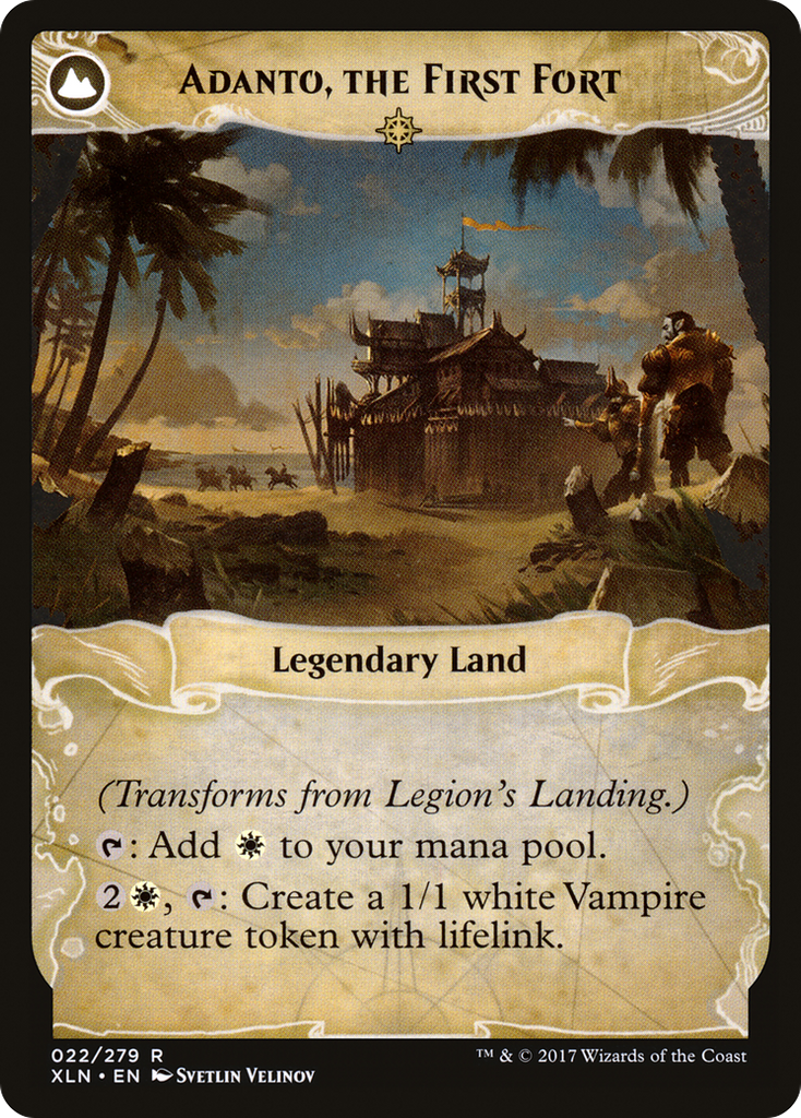 Magic: The Gathering - Legion's Landing // Adanto, the First Fort - Ixalan