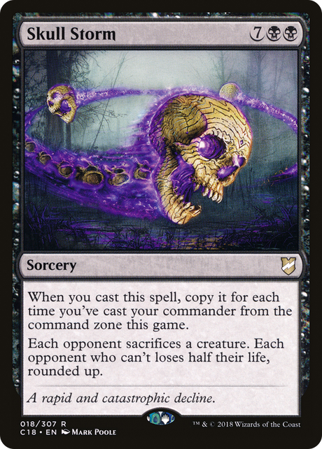 Magic: The Gathering - Skull Storm - Commander 2018