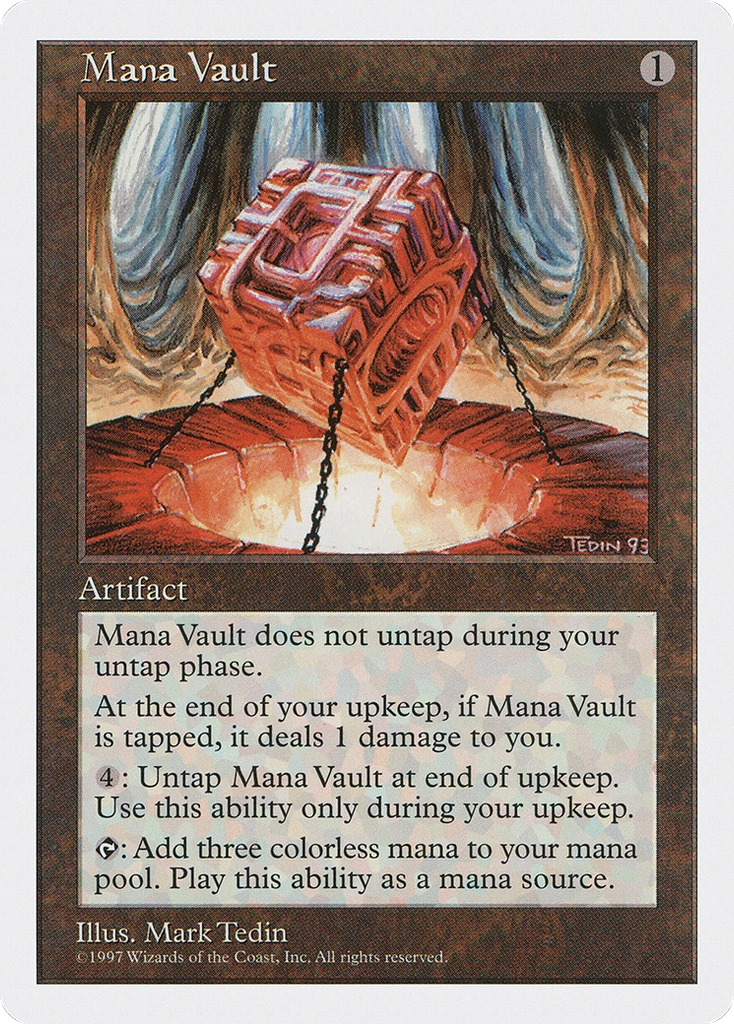 Magic: The Gathering - Mana Vault - Fifth Edition