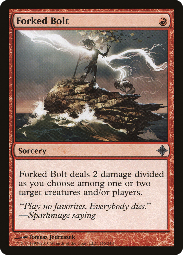 Magic: The Gathering - Forked Bolt - Rise of the Eldrazi