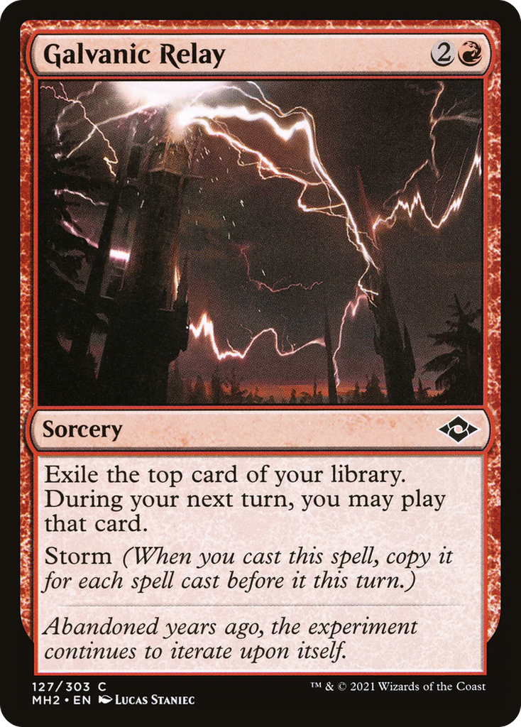 Magic: The Gathering - Galvanic Relay Foil - Modern Horizons 2