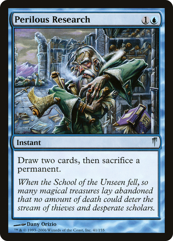 Magic: The Gathering - Perilous Research - Coldsnap