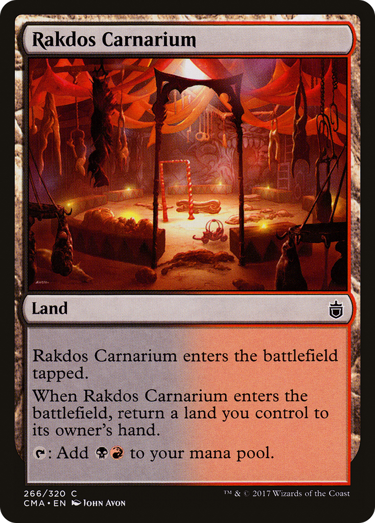 Magic: The Gathering - Rakdos Carnarium - Commander Anthology