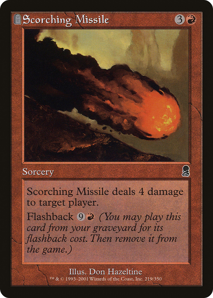 Magic: The Gathering - Scorching Missile - Odyssey