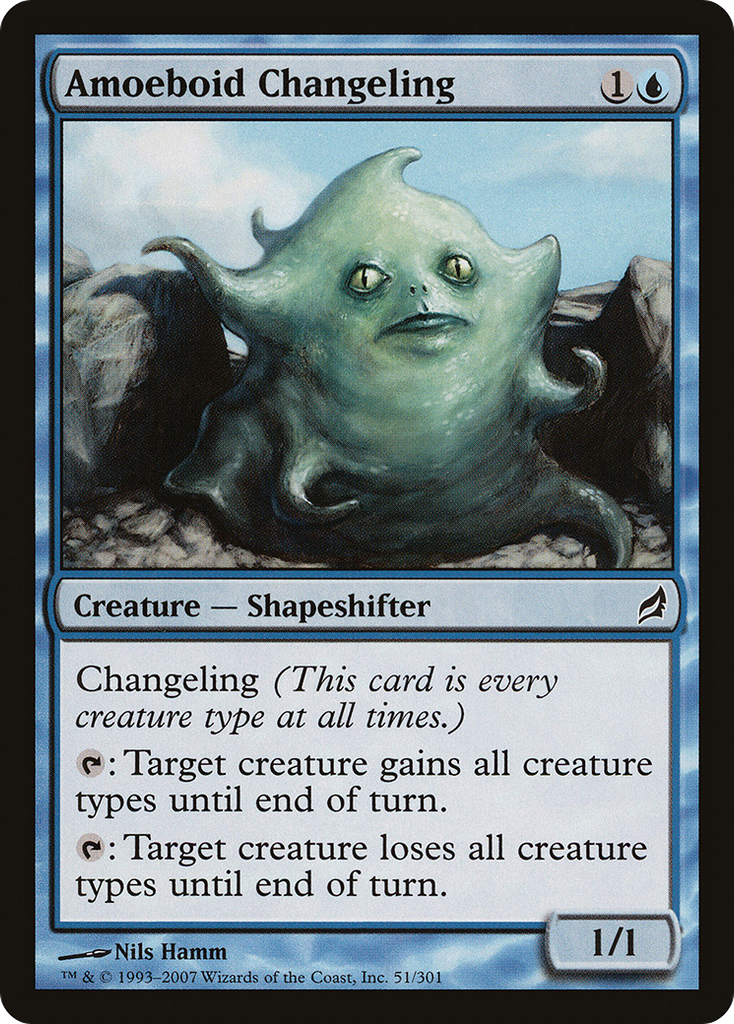 Magic: The Gathering - Amoeboid Changeling - Lorwyn