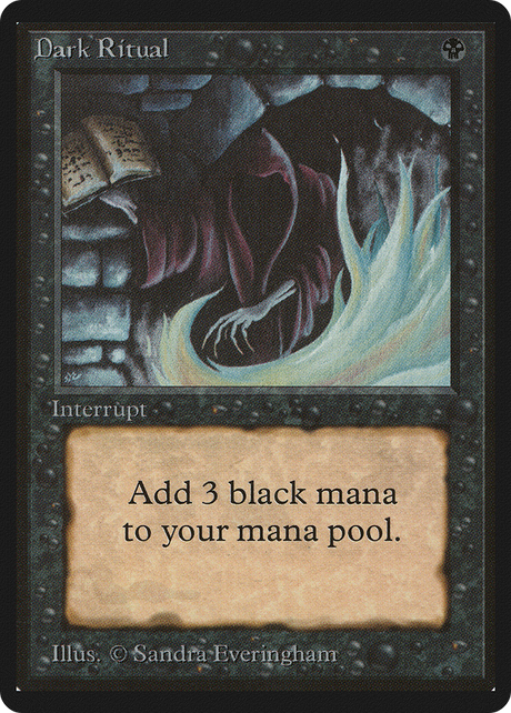 Magic: The Gathering - Dark Ritual - Limited Edition Beta