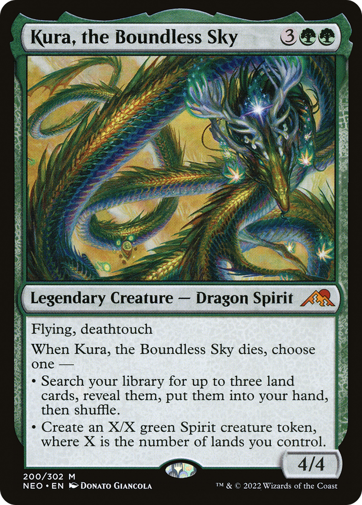 Magic: The Gathering - Kura, the Boundless Sky - Kamigawa: Neon Dynasty