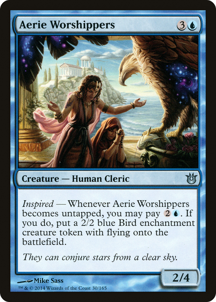 Magic: The Gathering - Aerie Worshippers - Born of the Gods