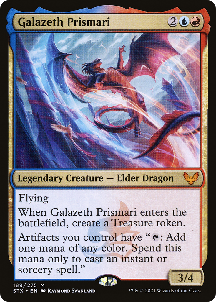 Magic: The Gathering - Galazeth Prismari Foil - Strixhaven: School of Mages