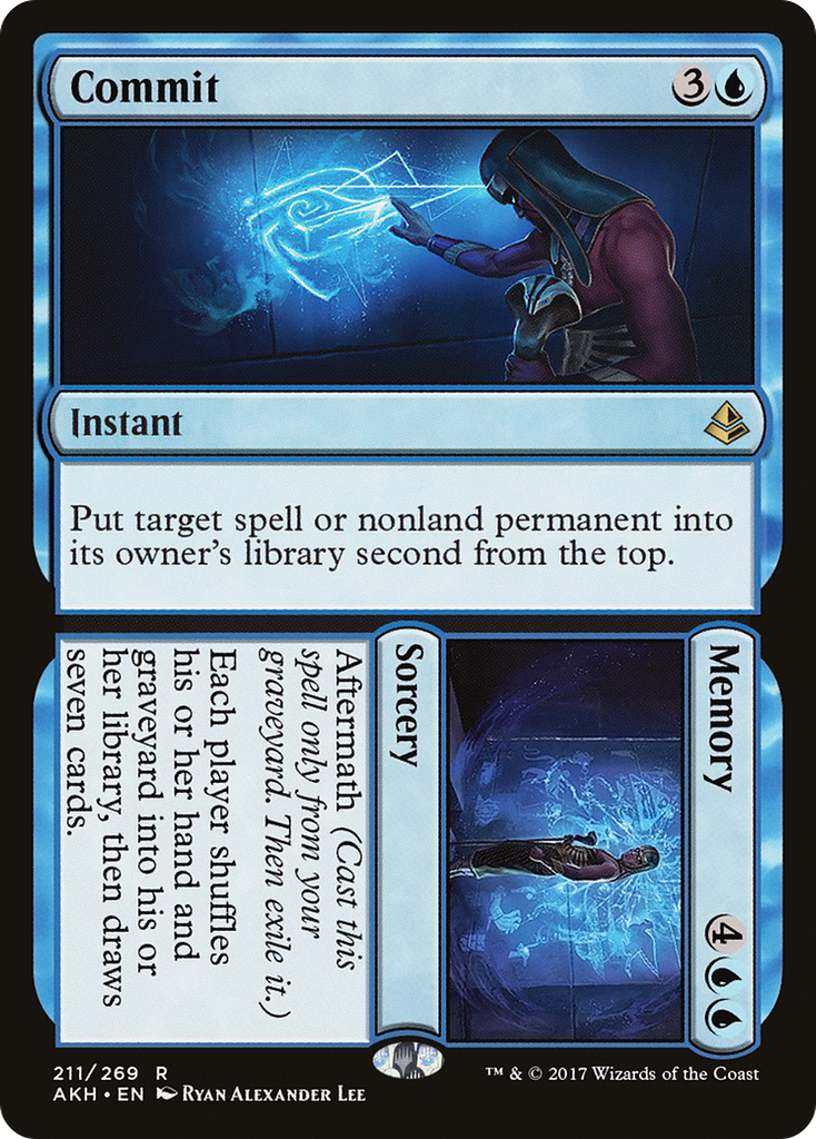 Magic: The Gathering - Commit // Memory - Amonkhet