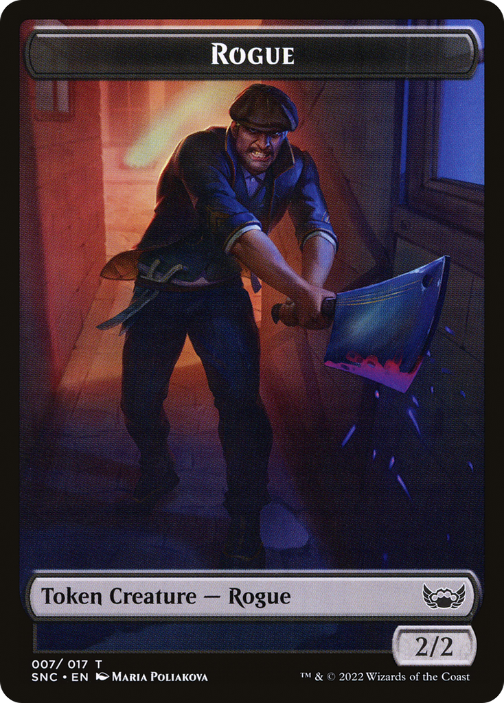 Magic: The Gathering - Rogue Token - Streets of New Capenna Tokens