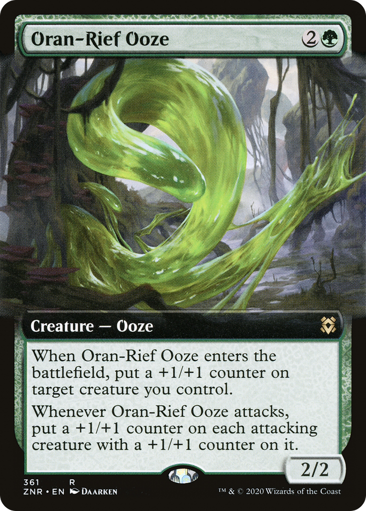 Magic: The Gathering - Oran-Rief Ooze - Zendikar Rising