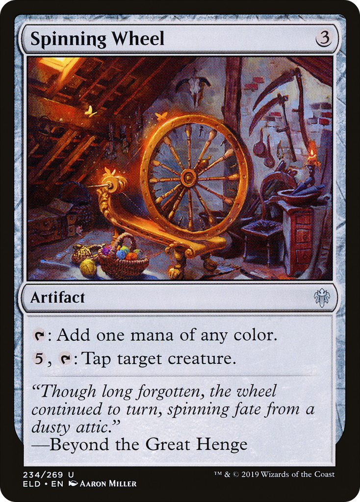 Magic: The Gathering - Spinning Wheel - Throne of Eldraine