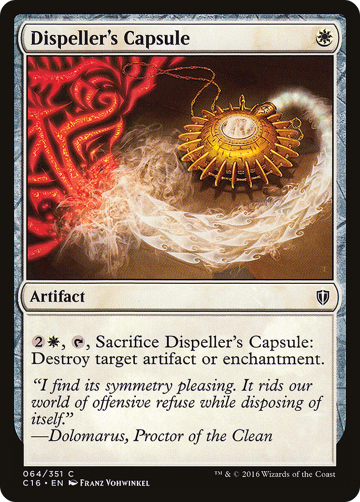 Magic: The Gathering - Dispeller's Capsule - Commander 2016