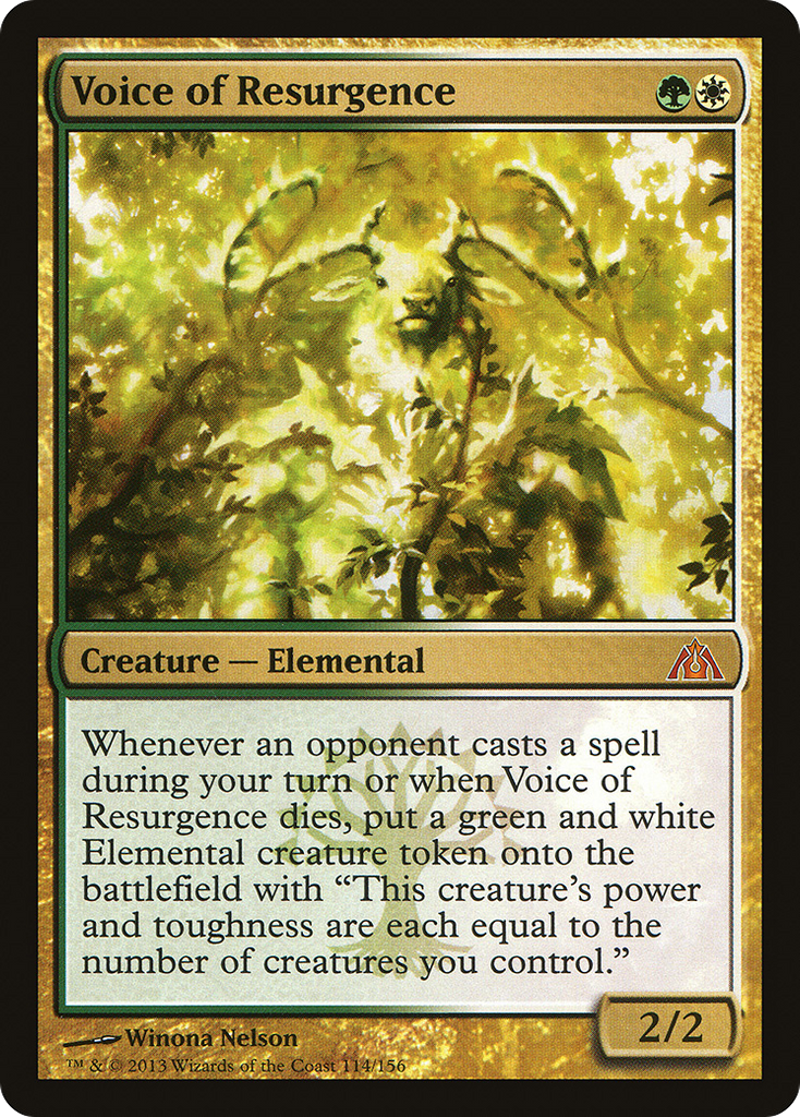 Magic: The Gathering - Voice of Resurgence - Dragon's Maze