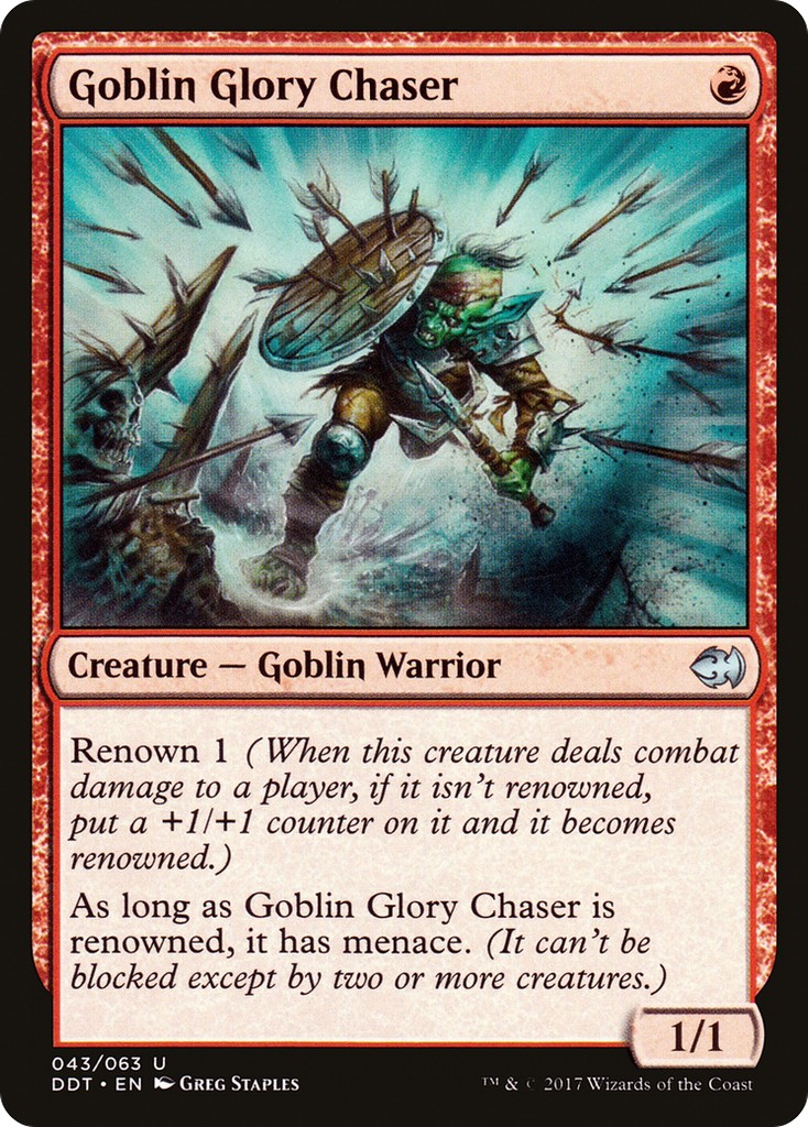 Magic: The Gathering - Goblin Glory Chaser - Duel Decks: Merfolk vs. Goblins