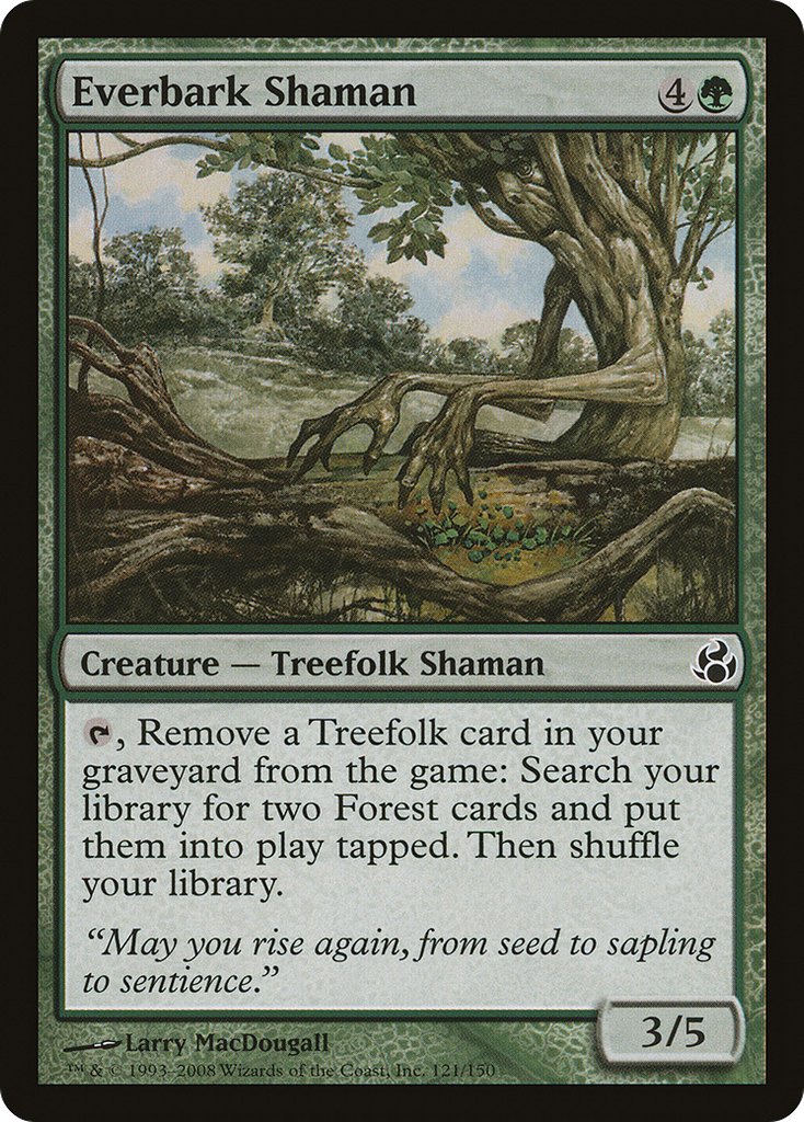 Magic: The Gathering - Everbark Shaman - Morningtide