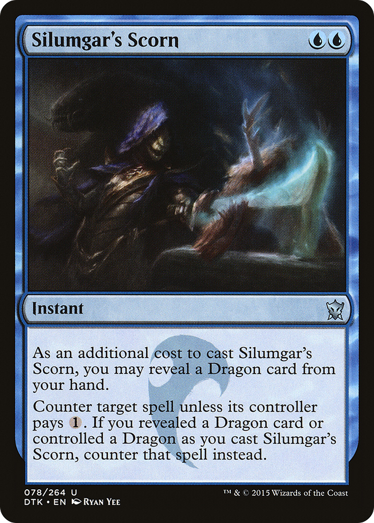 Magic: The Gathering - Silumgar's Scorn - Dragons of Tarkir