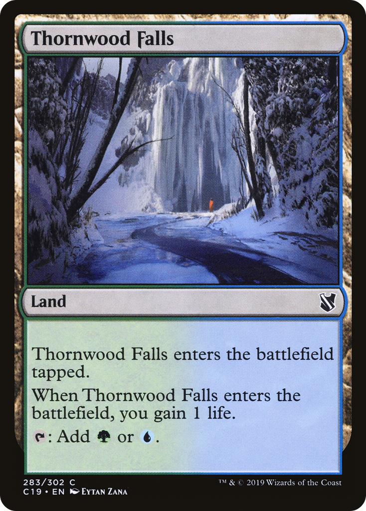 Magic: The Gathering - Thornwood Falls - Commander 2019