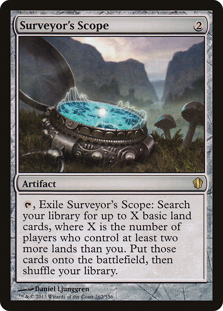 Magic: The Gathering - Surveyor's Scope - Commander 2013