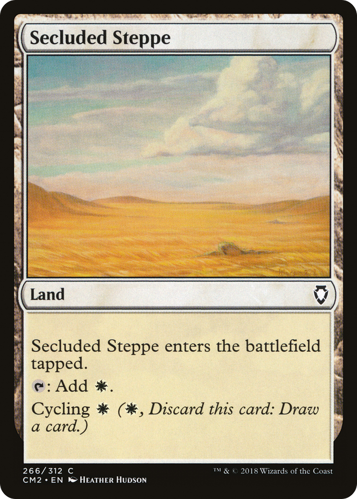 Magic: The Gathering - Secluded Steppe - Commander Anthology Volume II