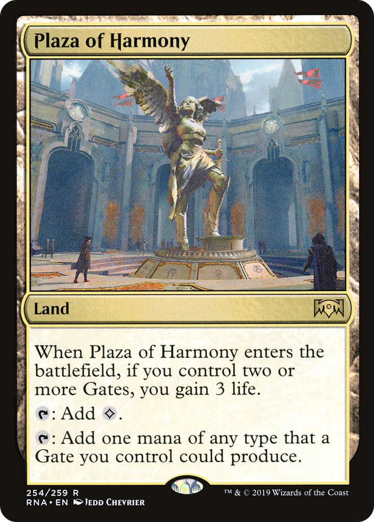 Magic: The Gathering - Plaza of Harmony - Ravnica Allegiance