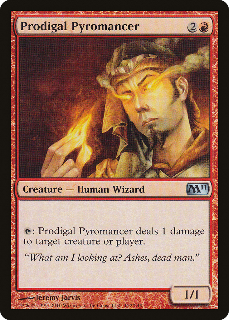 Magic: The Gathering - Prodigal Pyromancer - Magic 2011