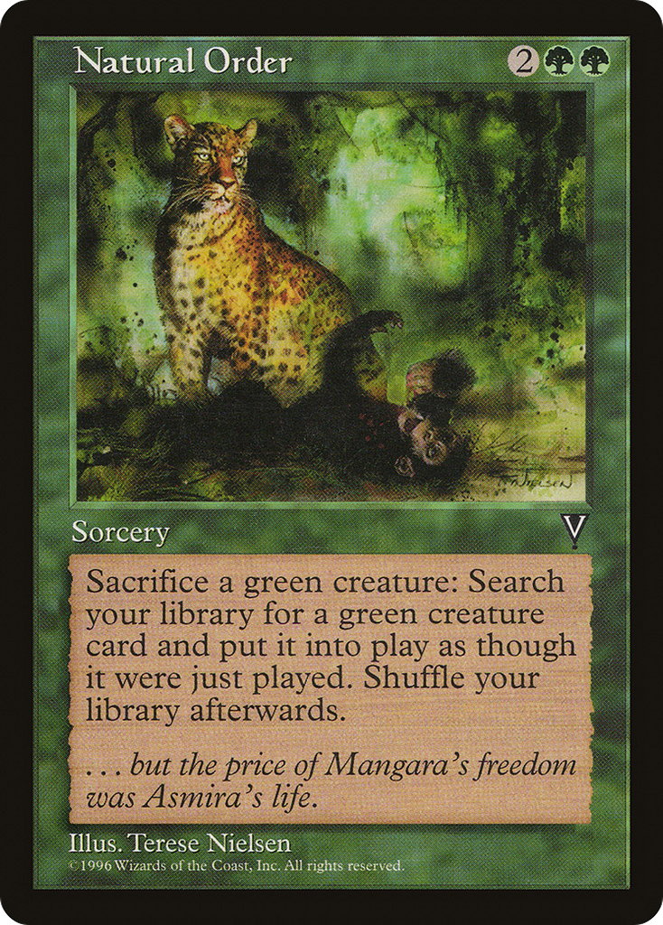 Magic: The Gathering - Natural Order - Visions