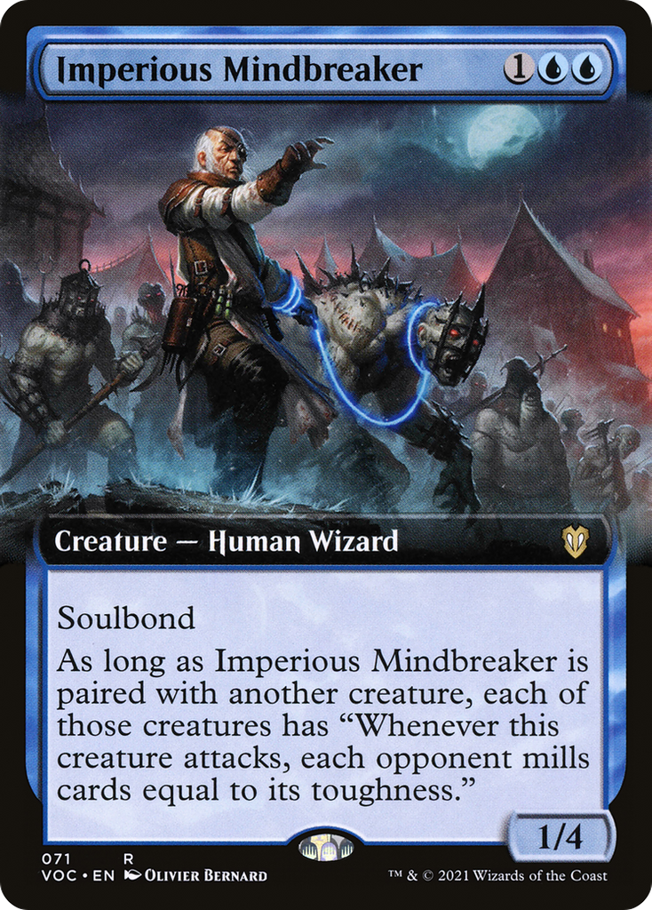 Magic: The Gathering - Imperious Mindbreaker - Crimson Vow Commander