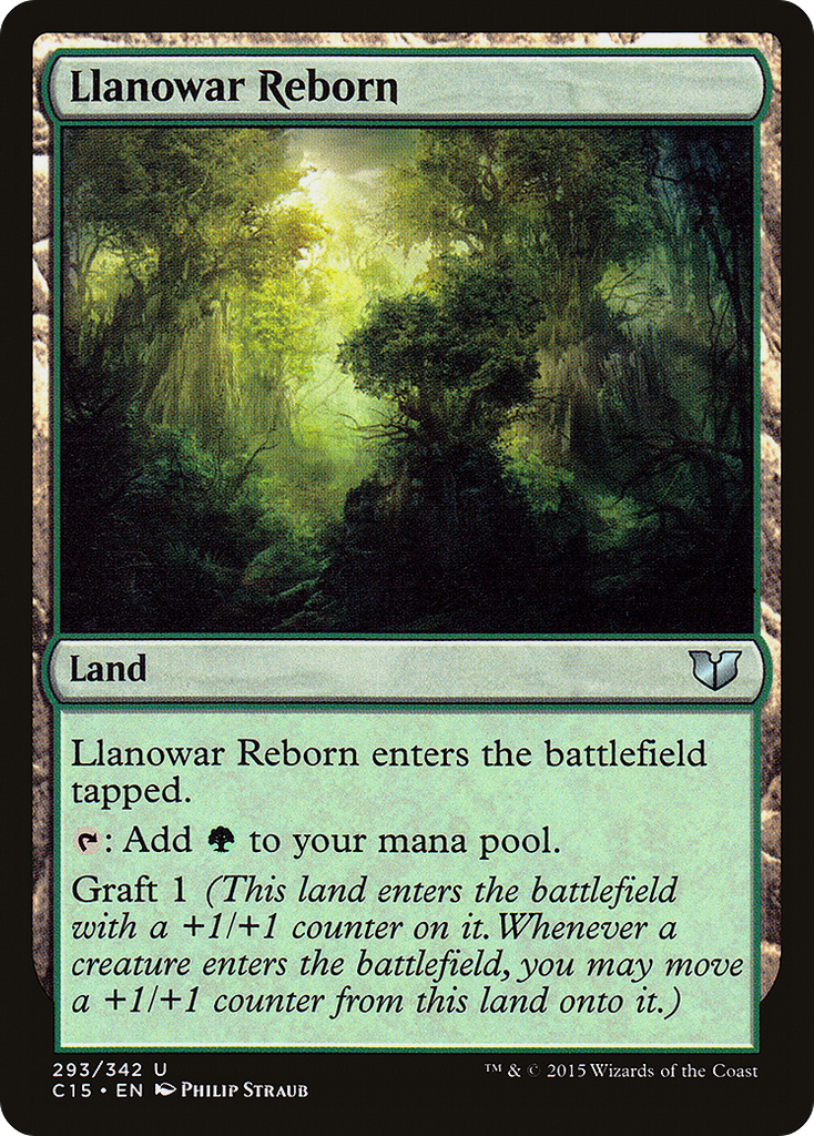 Magic: The Gathering - Llanowar Reborn - Commander 2015