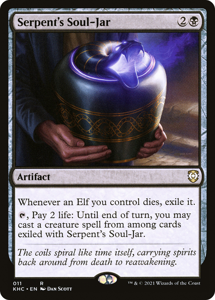 Magic: The Gathering - Serpent's Soul-Jar - Kaldheim Commander