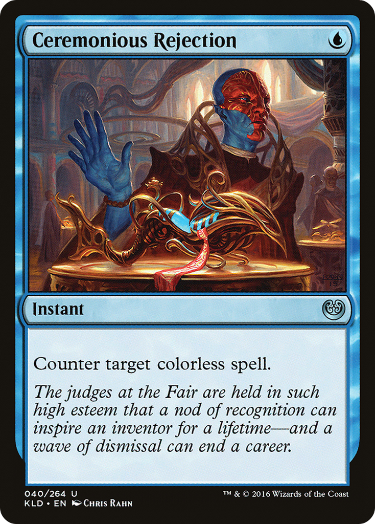 Magic: The Gathering - Ceremonious Rejection - Kaladesh