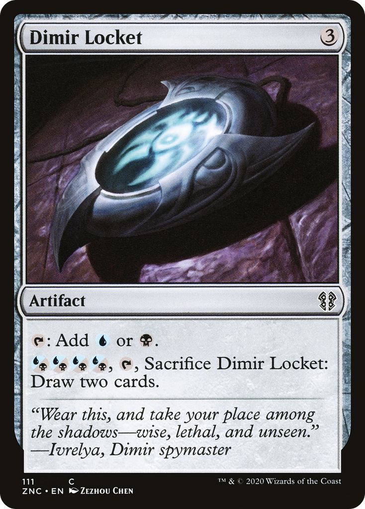 Magic: The Gathering - Dimir Locket - Zendikar Rising Commander