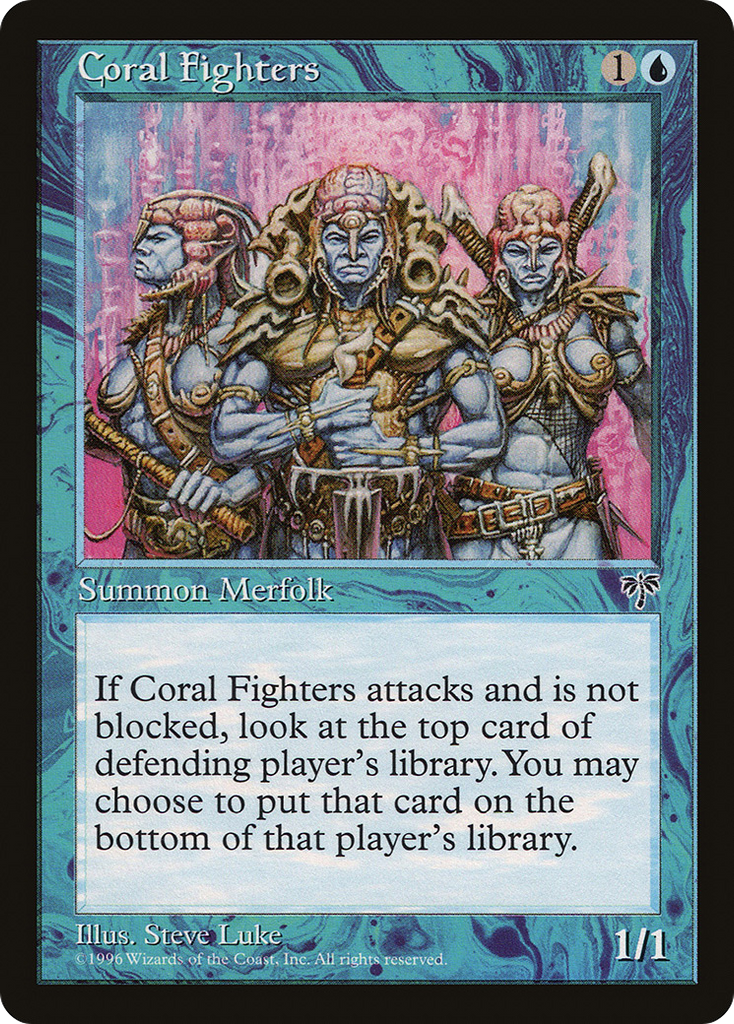 Magic: The Gathering - Coral Fighters - Mirage