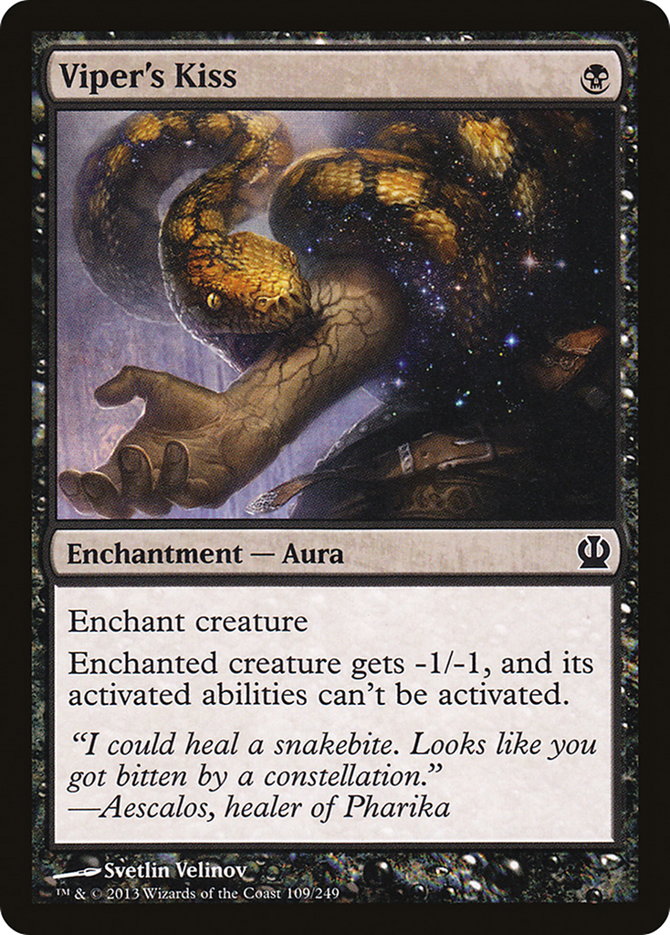 Magic: The Gathering - Viper's Kiss - Theros