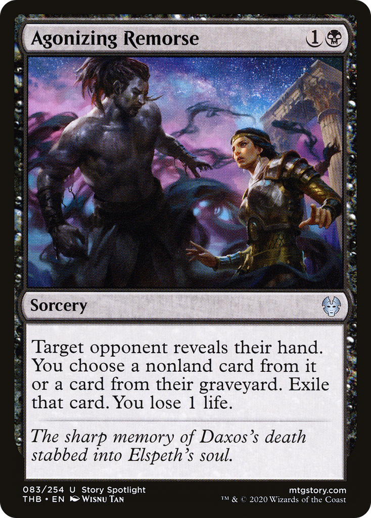 Magic: The Gathering - Agonizing Remorse - Theros Beyond Death