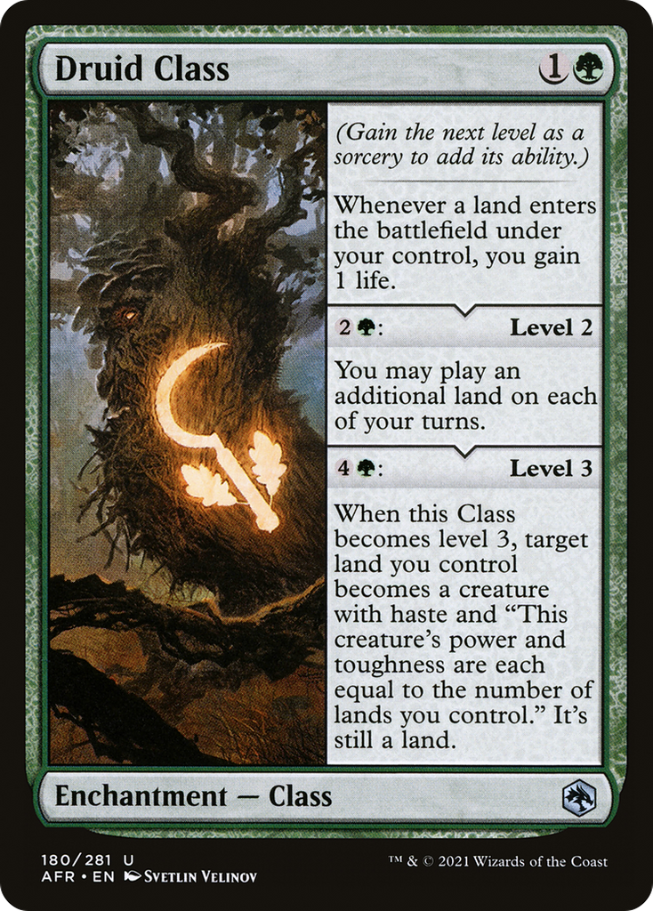 Magic: The Gathering - Druid Class - Adventures in the Forgotten Realms