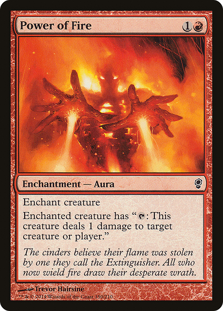 Magic: The Gathering - Power of Fire - Conspiracy