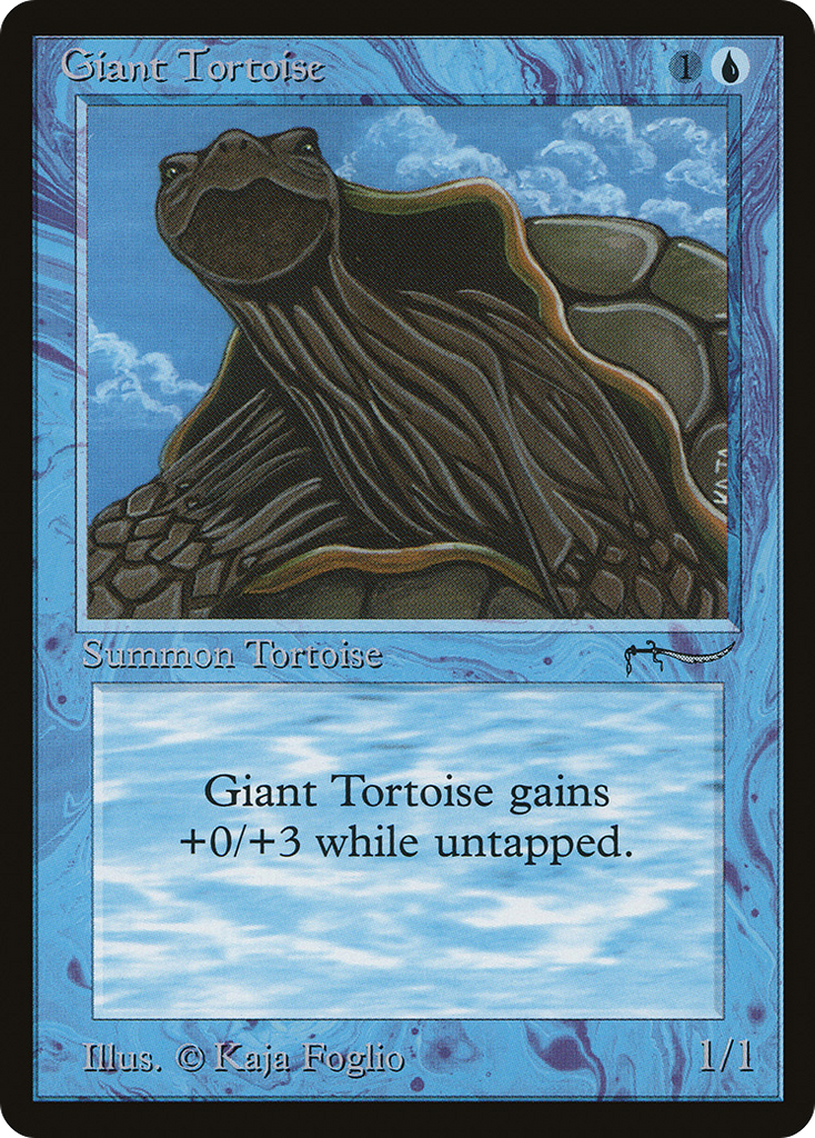 Magic: The Gathering - Giant Tortoise - Arabian Nights