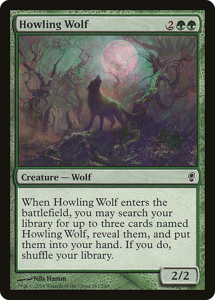 Magic: The Gathering - Howling Wolf - Conspiracy
