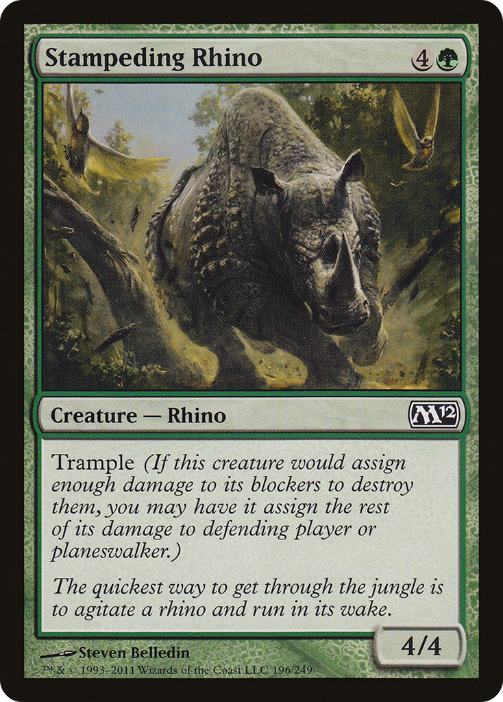 Magic: The Gathering - Stampeding Rhino - Magic 2012