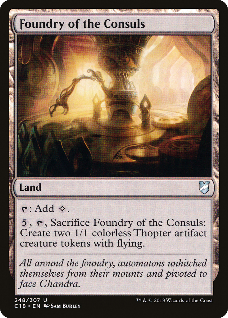 Magic: The Gathering - Foundry of the Consuls - Commander 2018