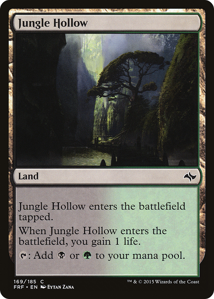 Magic: The Gathering - Jungle Hollow - Fate Reforged