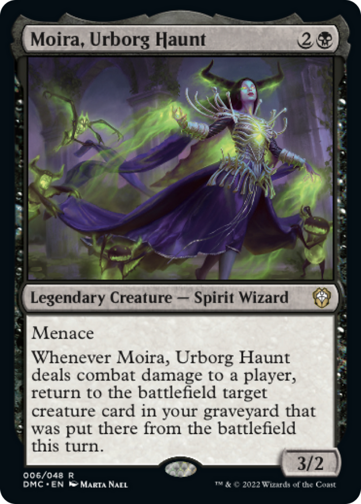 Magic: The Gathering - Moira, Urborg Haunt - Dominaria United Commander