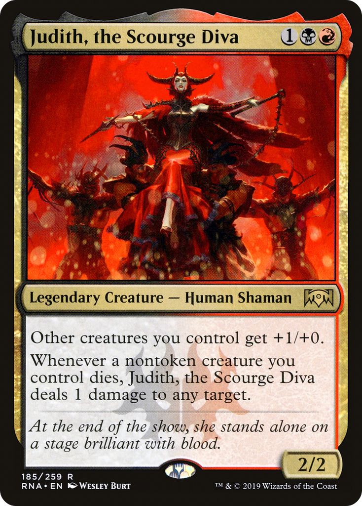 Magic: The Gathering - Judith, the Scourge Diva - Ravnica Allegiance