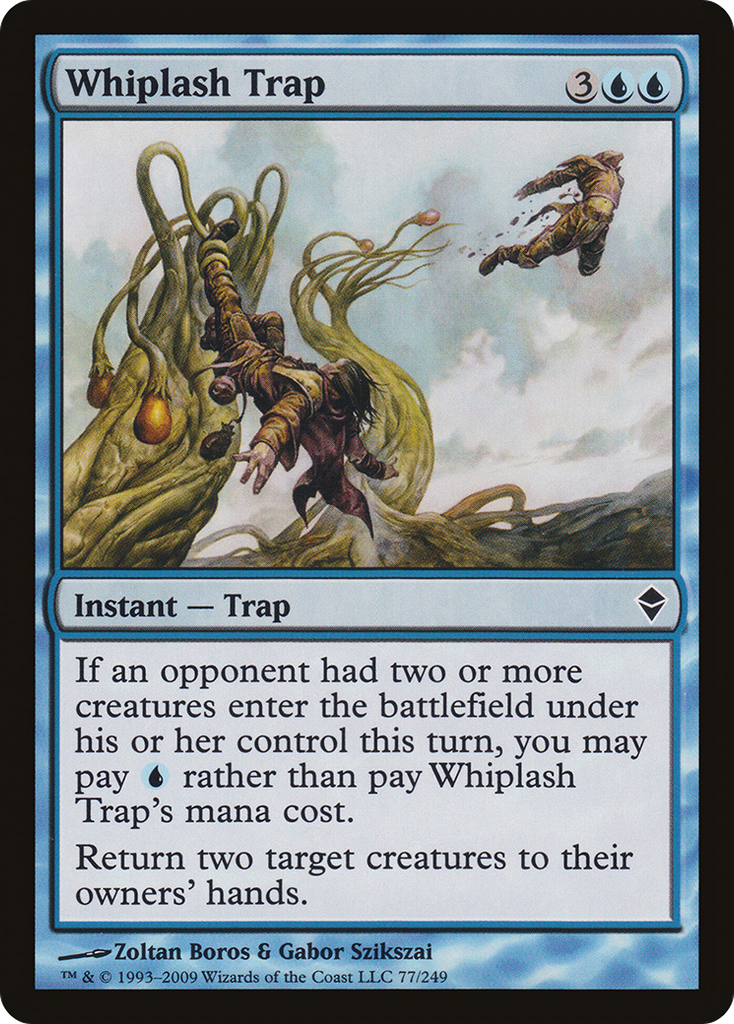 Magic: The Gathering - Whiplash Trap - Zendikar