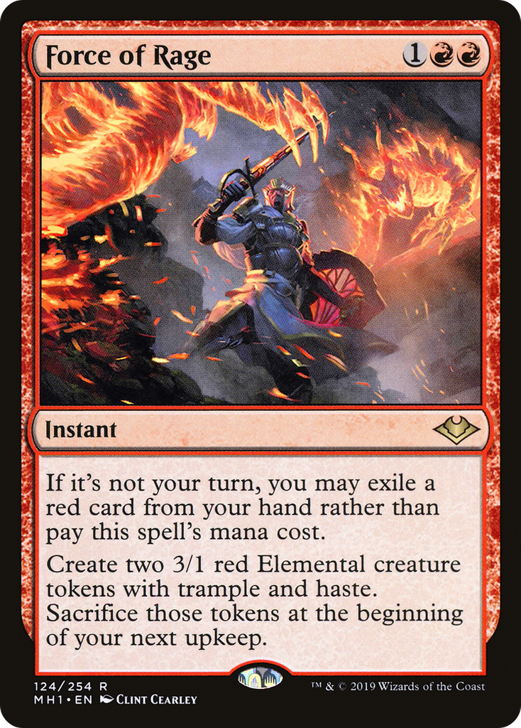 Magic: The Gathering - Force of Rage - Modern Horizons