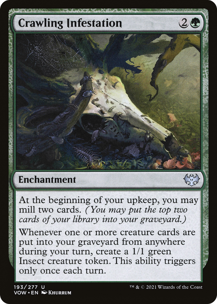 Magic: The Gathering - Crawling Infestation - Innistrad: Crimson Vow